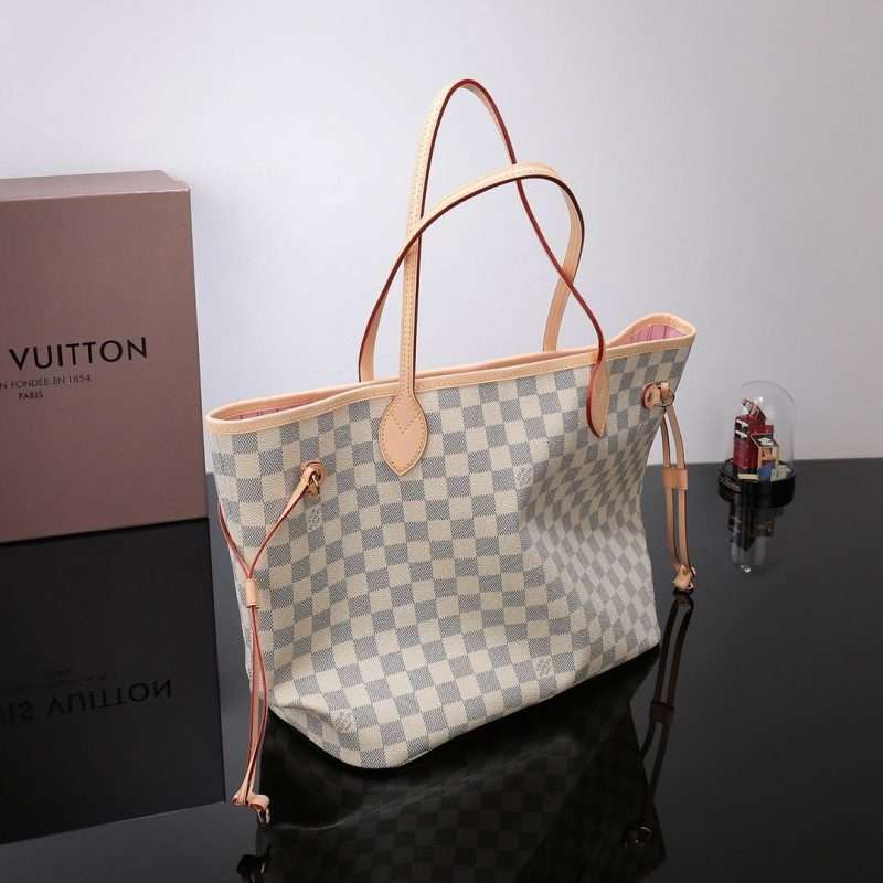 Louis Vuitton Damier Azur Canvas NEVERFULL MM N41605 - Click Image to Close